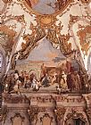 Giovanni Battista Tiepolo Famous Paintings - The Investiture of Herold as Duke of Franconia
